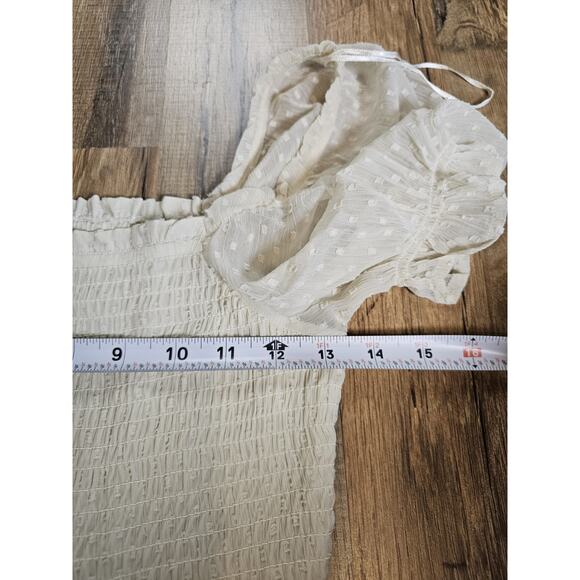 Patrons Of Peace La Cruz Maxi Dress Women's Size S NWT Cottage Bohemian Peasant - Picture 6 of 9